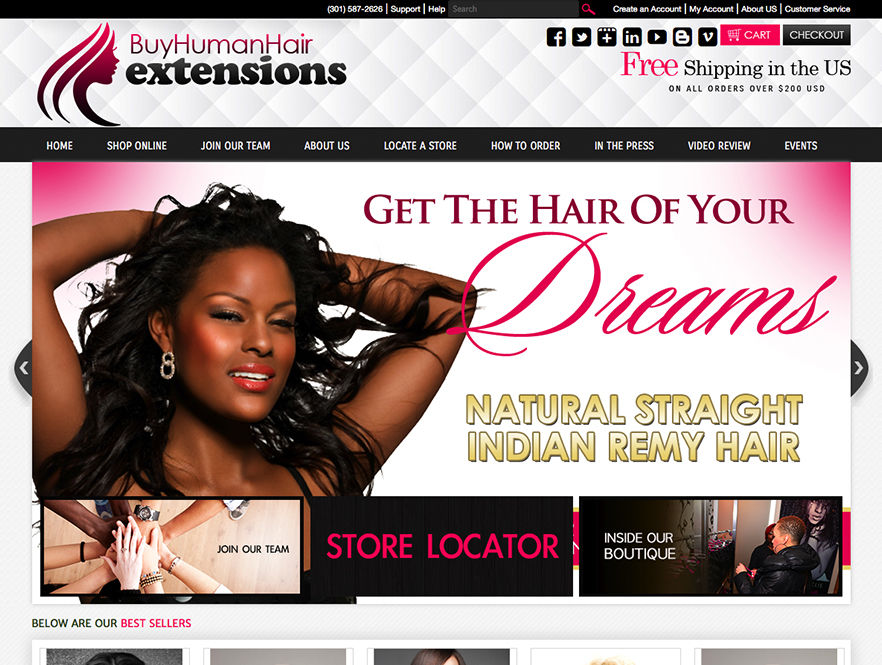 Buy Human Hair Extensions