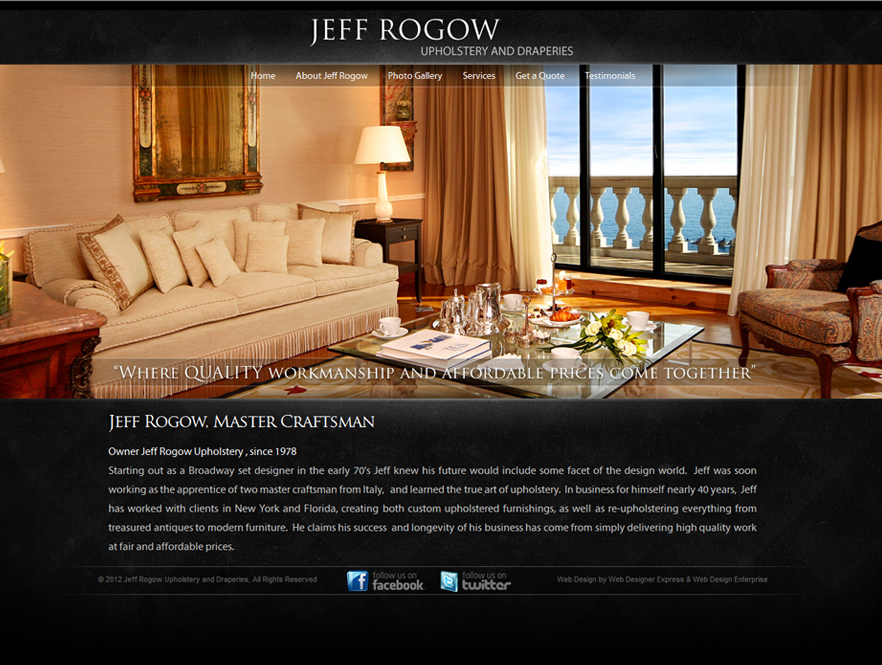 Jeff Rogow Upholstrey