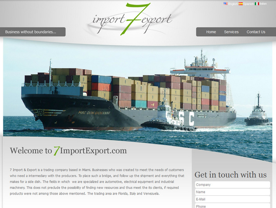 Import 7 Export