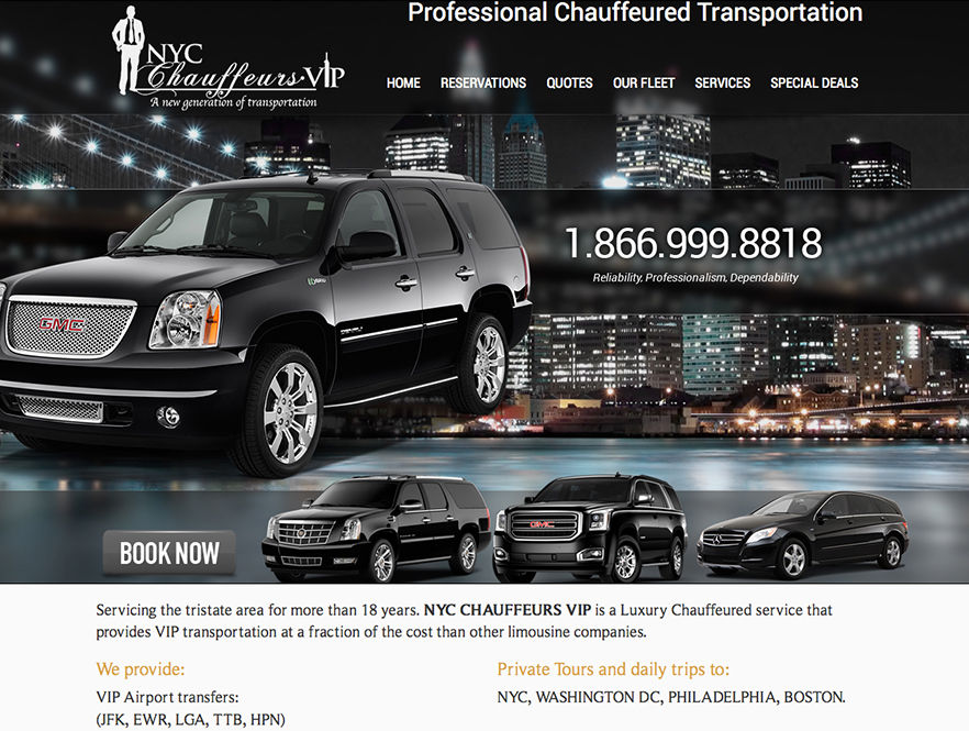 Cars And Transportation Website Design Miami Cars And